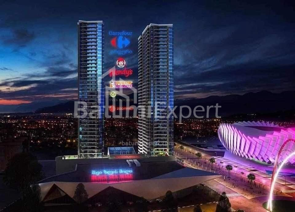 Բնակարան 51 մ² - Ժյուլի Շարտավա, Բաթումի, Վրաստан