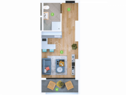 Բնակարան 1-комн 30.2 m² - Շերիֆ Խիմշիաշվիլի, Batumi