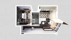 Բնակարան 2-комн 42.3 m² - Լեխ և Մարիա Կաչինսկիներ, Batumi
