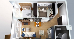 Բնակարան 3-комн 57.2 m² - Լեխ և Մարիա Կաչինսկիներ, Batumi