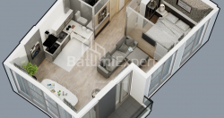 Օբյեկտը կառուցման ընթացքում է 2-комн 55.7 m² - Լեխ և Մարիա Կաչինսկիներ, Batumi