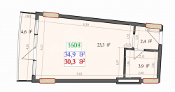Օբյեկտը կառուցման ընթացքում է 1-комн 34.9 m² - Լեխ և Մարիա Կաչինսկիներ, Batumi
