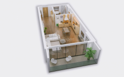 Բնակարան 1-комн 35 m² - Հերոսների ծառուղի, Batumi