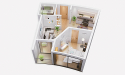 Բնակարան 1-комн 30.3 m² - Հերոսների ծառուղի, Batumi