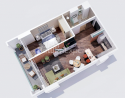 Բնակարան 2-комн 60 m² - Լադո Գուդիաշվիլի, Batumi