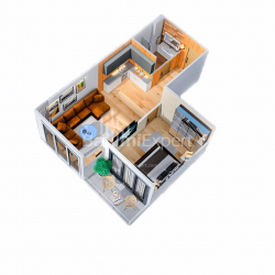 Բնակարան 2-комн 60 m² - Լադո Գուդիաշվիլի, Batumi