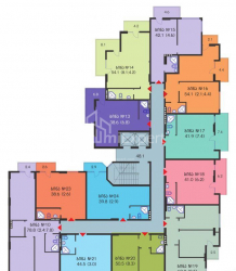 Բնակարան 2-комн 41 m² - Յուրիևսկայա, Batumi