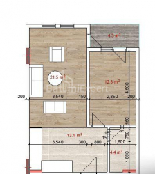 Բնակարան 2-комн 58 m² - Իլյա Ճավճավաձե, Batumi