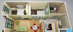 Բնակարան 3-комн 74 m² - Յուրիևսկայա, Batumi