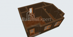 Բնակարան 2-комн 55 m² - Յուրիևսկայա, Batumi