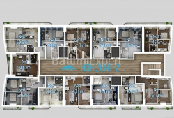 Բնակարան 2-комн 40 m² - Շերիֆ Խիմշիաշվիլի, Batumi