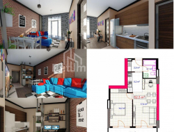 Բնակարան 2-комн 53 m² - Անգիսա, Batumi
