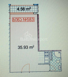 Բնակարան 1-комн 40.5 m² - Թբել-Աբուսերիձե, Batumi