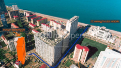 Բնակարան 33.1 մ² - Շալվա Ինասարիձե, Batumi, Վրաստан