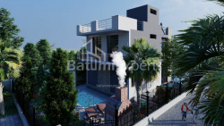 Առանձնատուն 230 մ² - Սվիմոն Կանանելի, Կվարիաթի, Վրաստан
