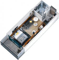 Բնակարան 1-комн 29.3 m² - Ժյուլի Շարտավա, Batumi