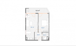 Բնակարան 2-комн 58.8 m² - Խայդարա Աբաշիձե, Batumi