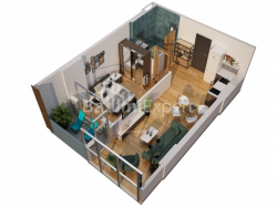 Բնակարան 2-комн 47 m² - Ժյուլի Շարտավա, Batumi