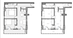 Բնակարան 3-комн 56.3 m² - Շալվա Ինասարիձե, Batumi